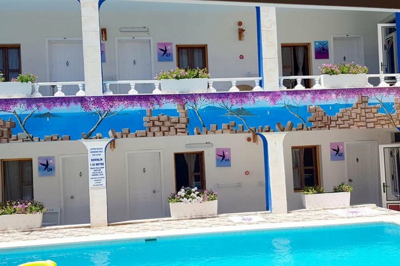 Hakan Hotel Bitez Exterior foto
